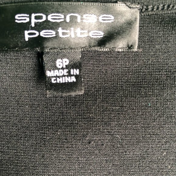 Spense Petite Black Sleeveless Dress - Picture 5 of 7